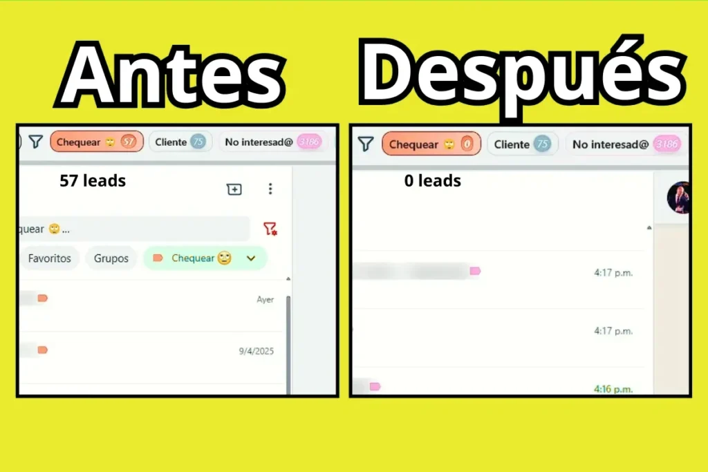 vista previa Antes y después de la etiqueta "chequear" al depurar