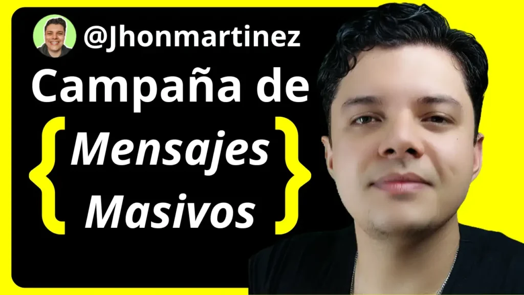 🚀 Campaña de Mensajes Masivos: Guía Paso a Paso Ya!CRM Turbo